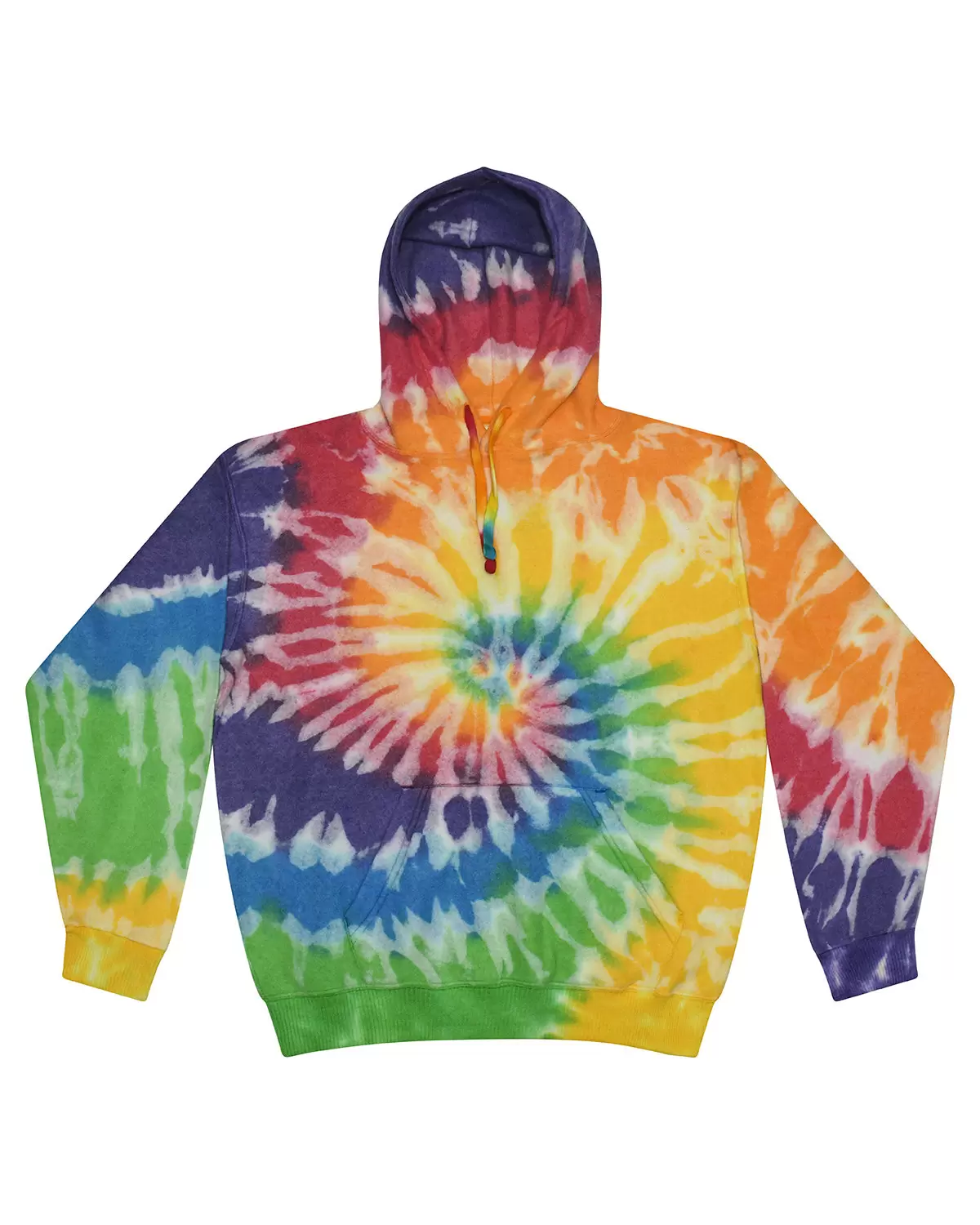 Tie-Dye CD8600 Unisex Cloud Pullover Hooded Sweatshirt SKU: CD8600