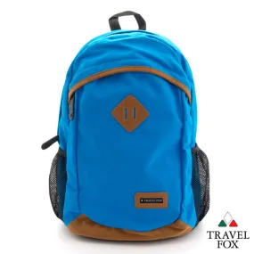 TRAVEL FOX 'TRAVEL LIGHT' BACKPACK- BLUE