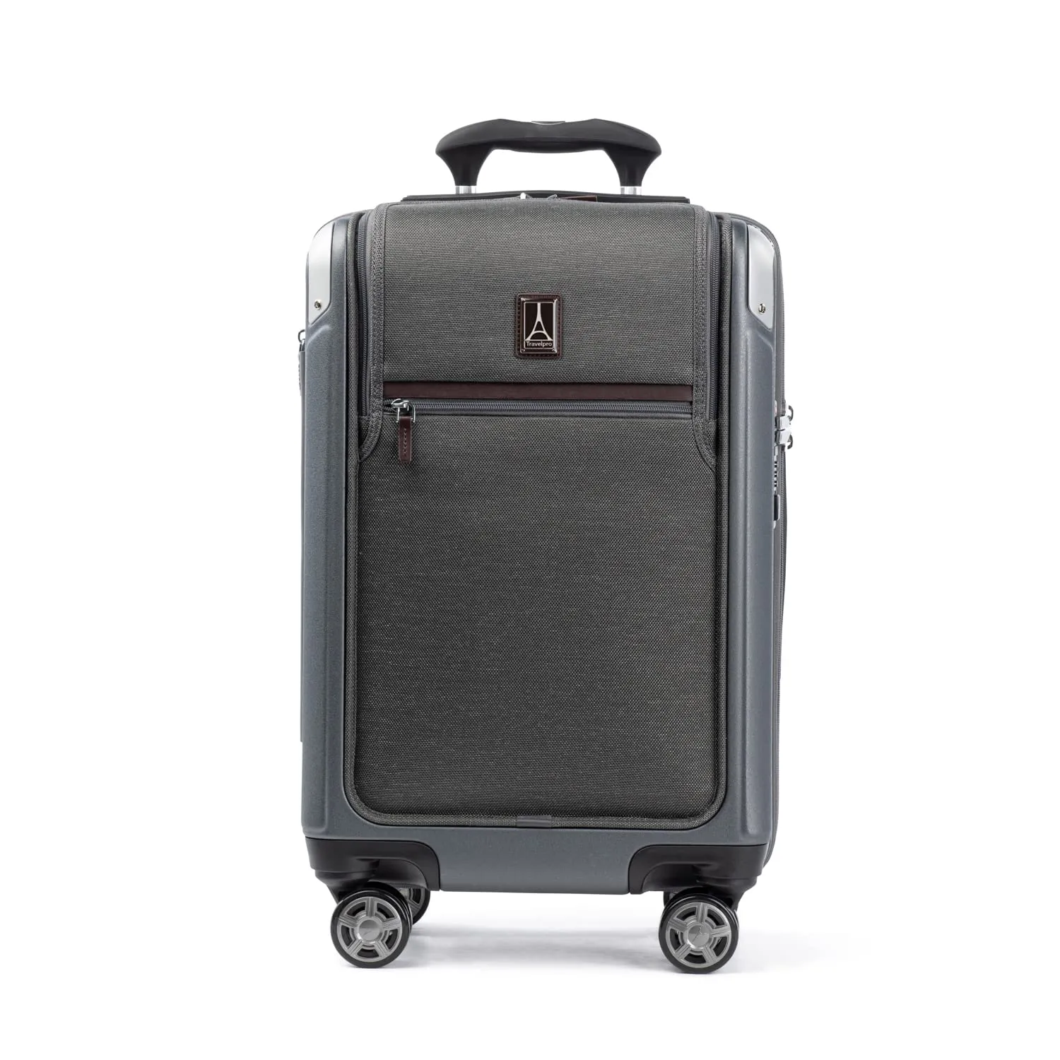 Travelpro Platinum Elite Hardside Expandable Spinner Wheel Luggage TSA Lock Hard Shell Polycarbonate Suitcase, Carry on Laptop P