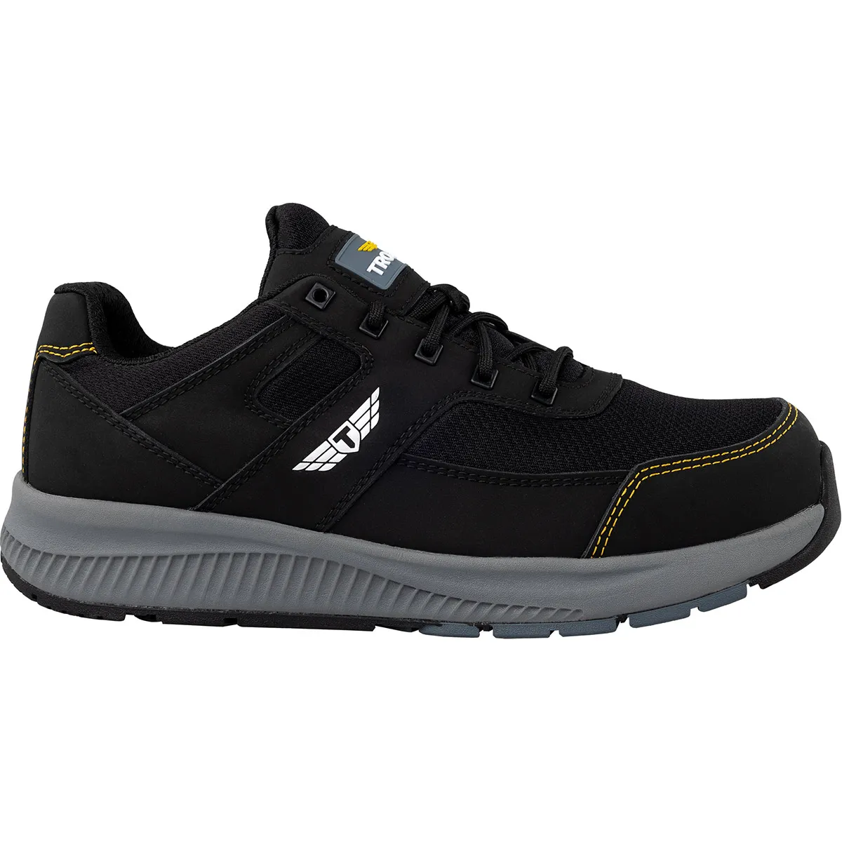 TROJAN Notus Unisex Black S1 PS Safety Trainers 13