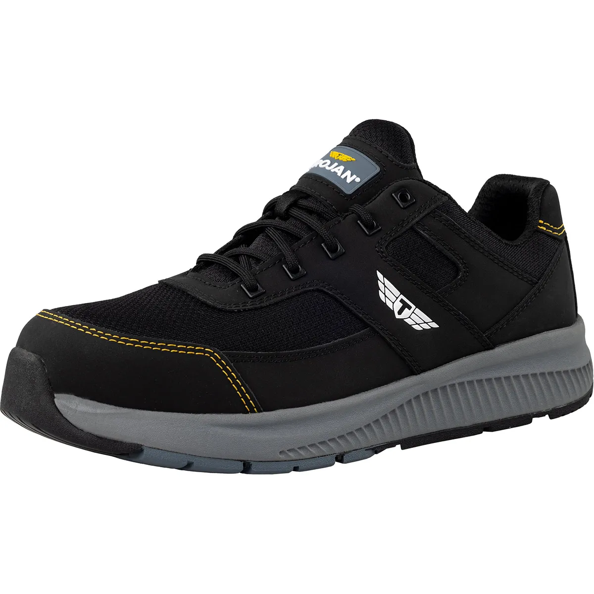 TROJAN Notus Unisex Black S1 PS Safety Trainers 13