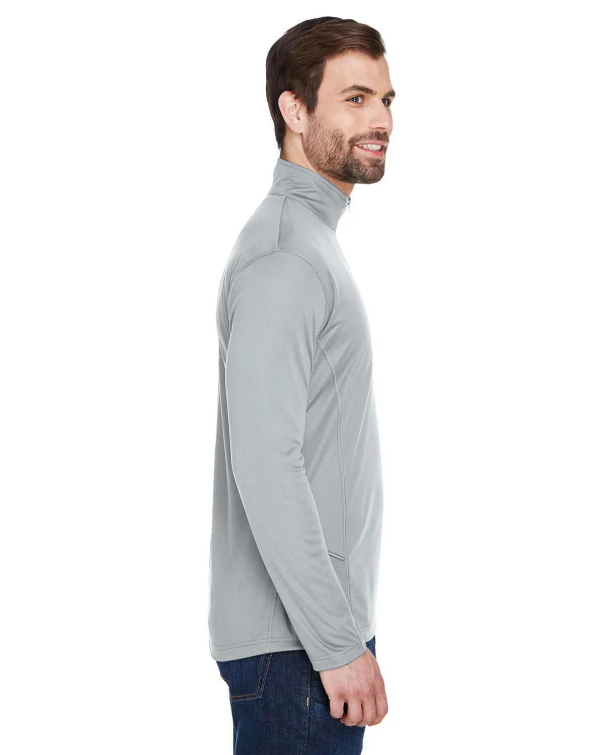 Ultraclub 8230 Adult Cool & Dry Sport 1/4-Zip Pullover