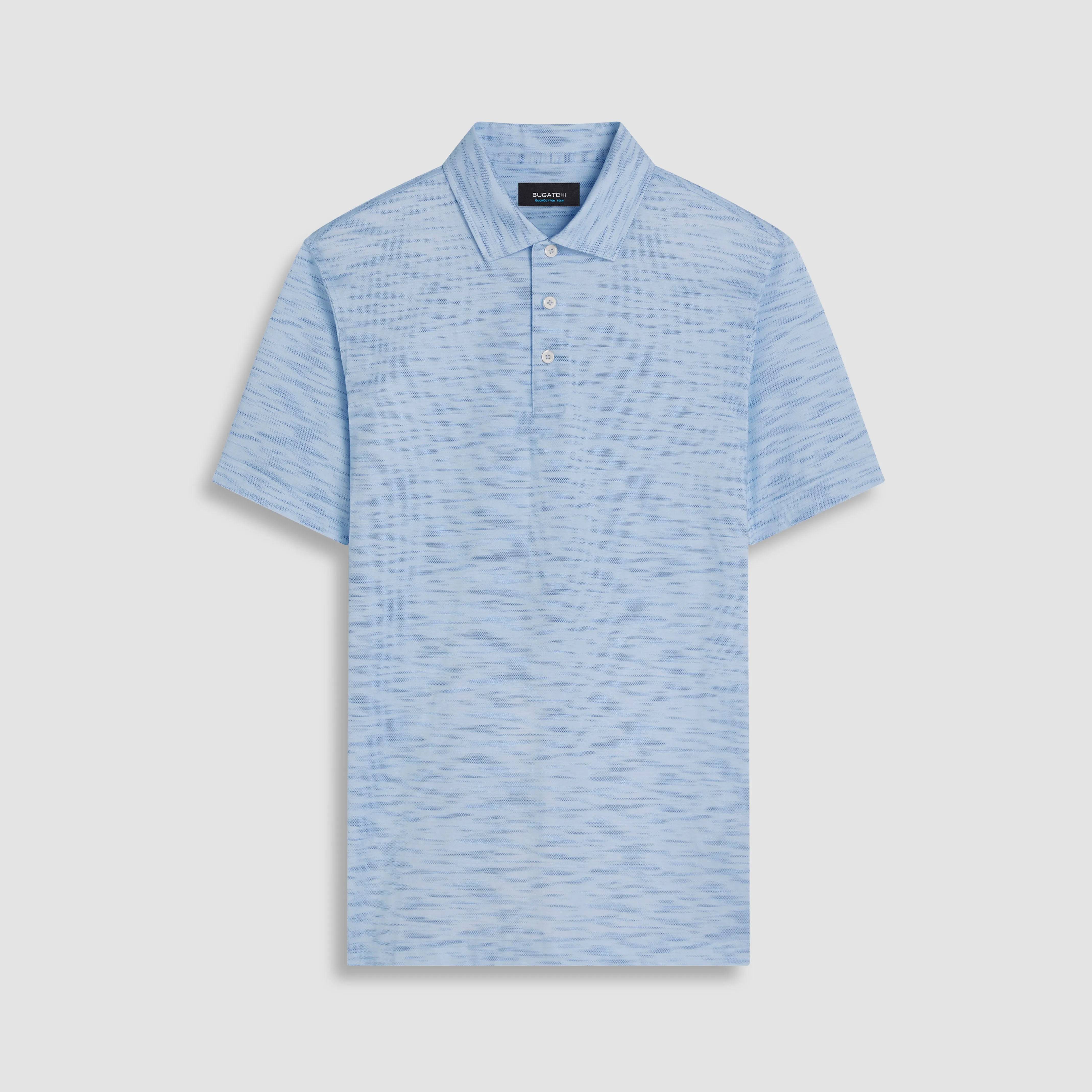 Victor Striated Print OoohCotton Polo