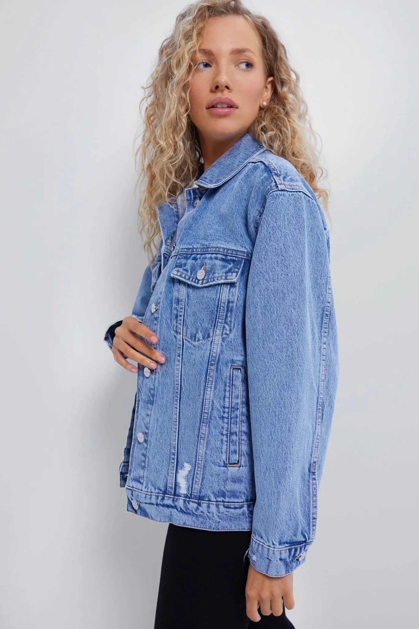 Vintage Blue Rory Denim Jacket