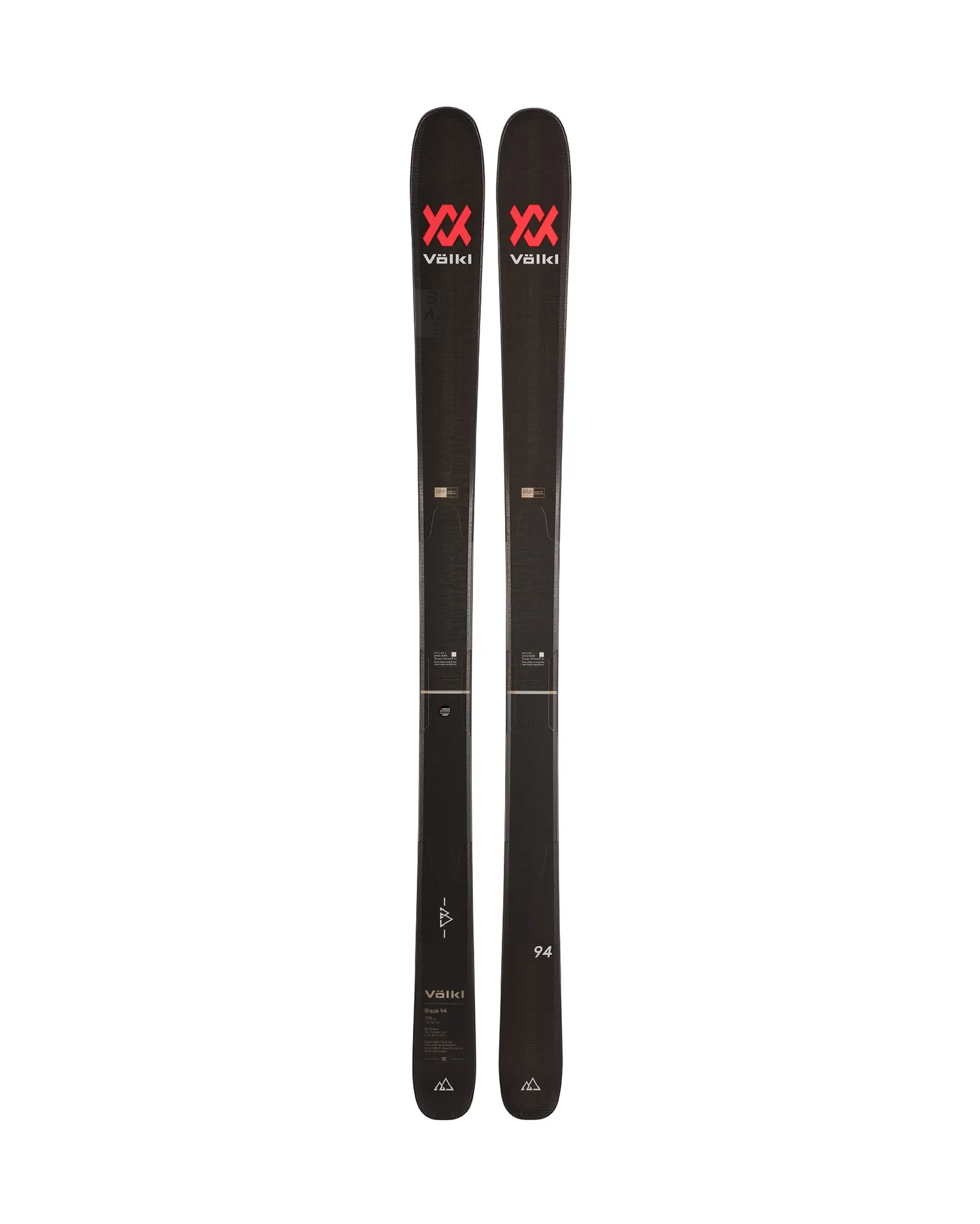 VOLKL BLAZE 94 FLAT skis without bindings 122430-nd