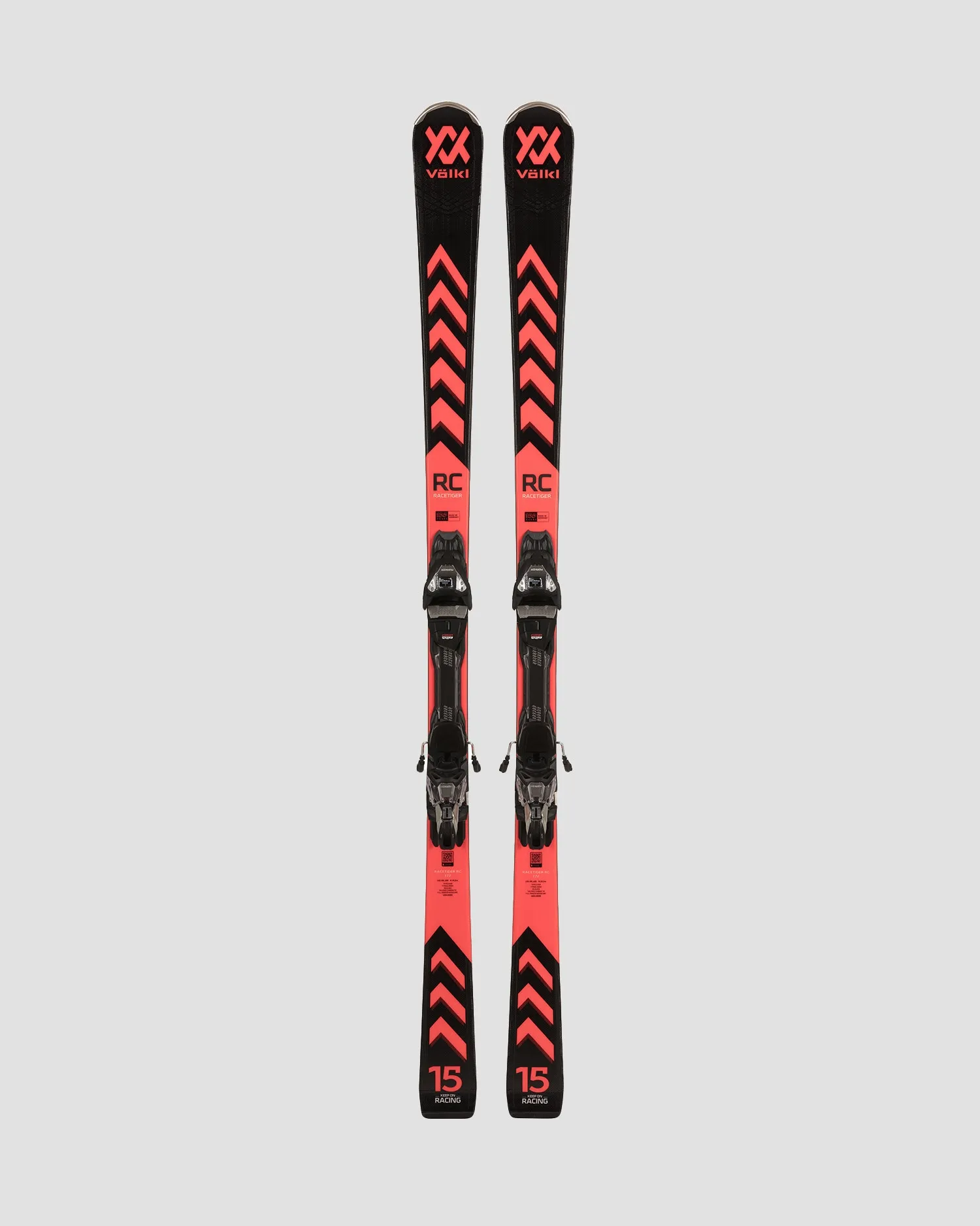 Volkl Racetiger RC skis with vMotion3 11 GW 6662U1.VA bindings v2310005-nd