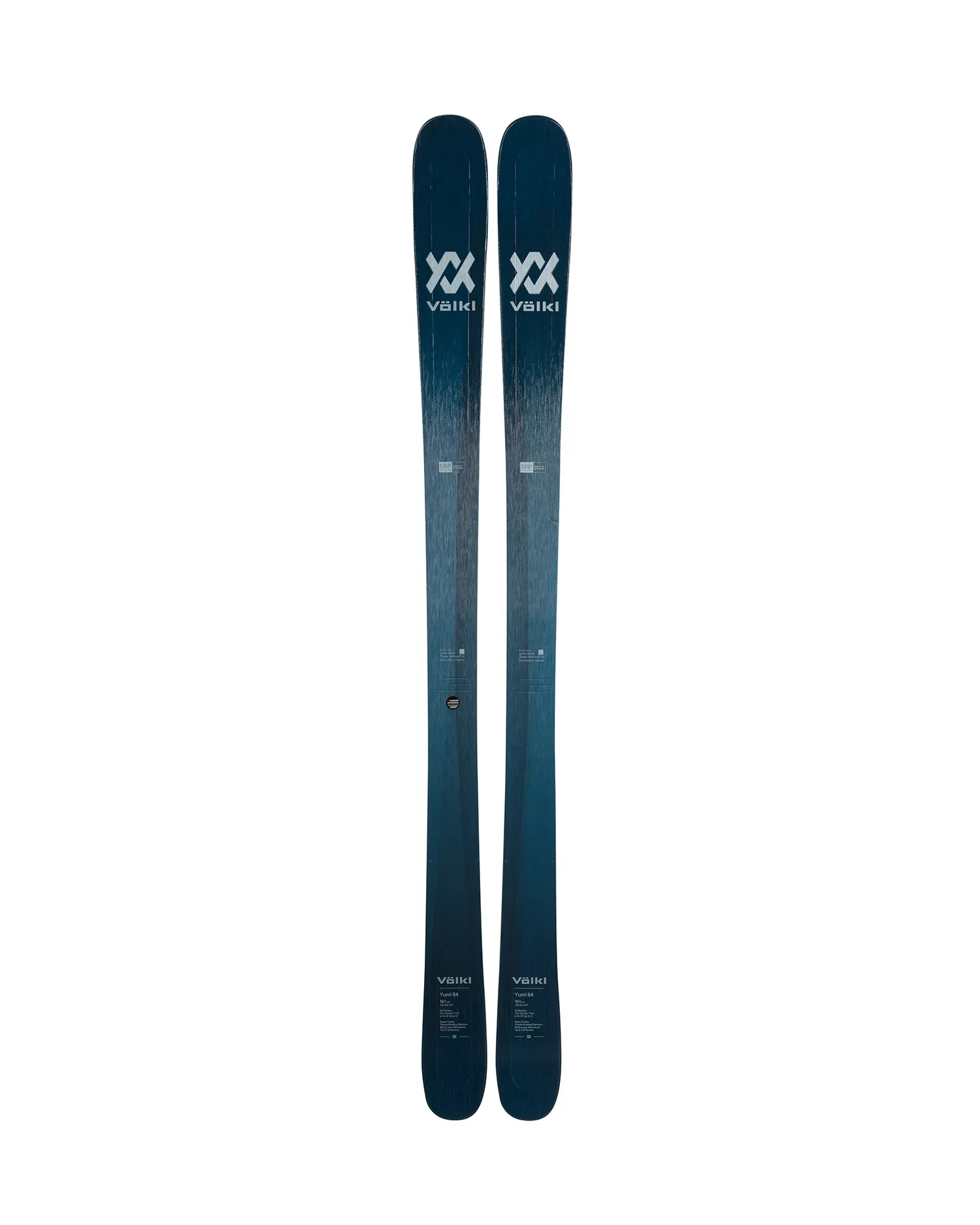 VOLKL YUMI 84 FLAT skis without bindings 122418-nd