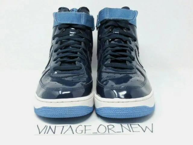 Vtg 2004 nike air force 1 high sheed midnight navy 307722-441 sz 11