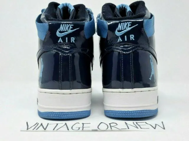 Vtg 2004 nike air force 1 high sheed midnight navy 307722-441 sz 11