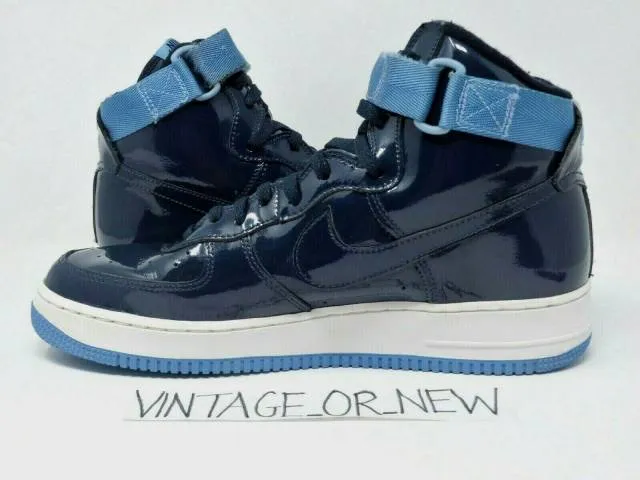 Vtg 2004 nike air force 1 high sheed midnight navy 307722-441 sz 11