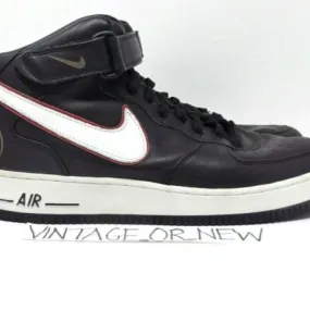 Vtg 2004 nike air force 1 mid michael vick atlanta falcons 309062-011 sz 11.5