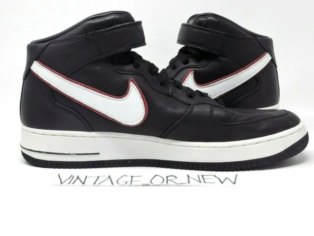 Vtg 2004 nike air force 1 mid michael vick atlanta falcons 309062-011 sz 11.5