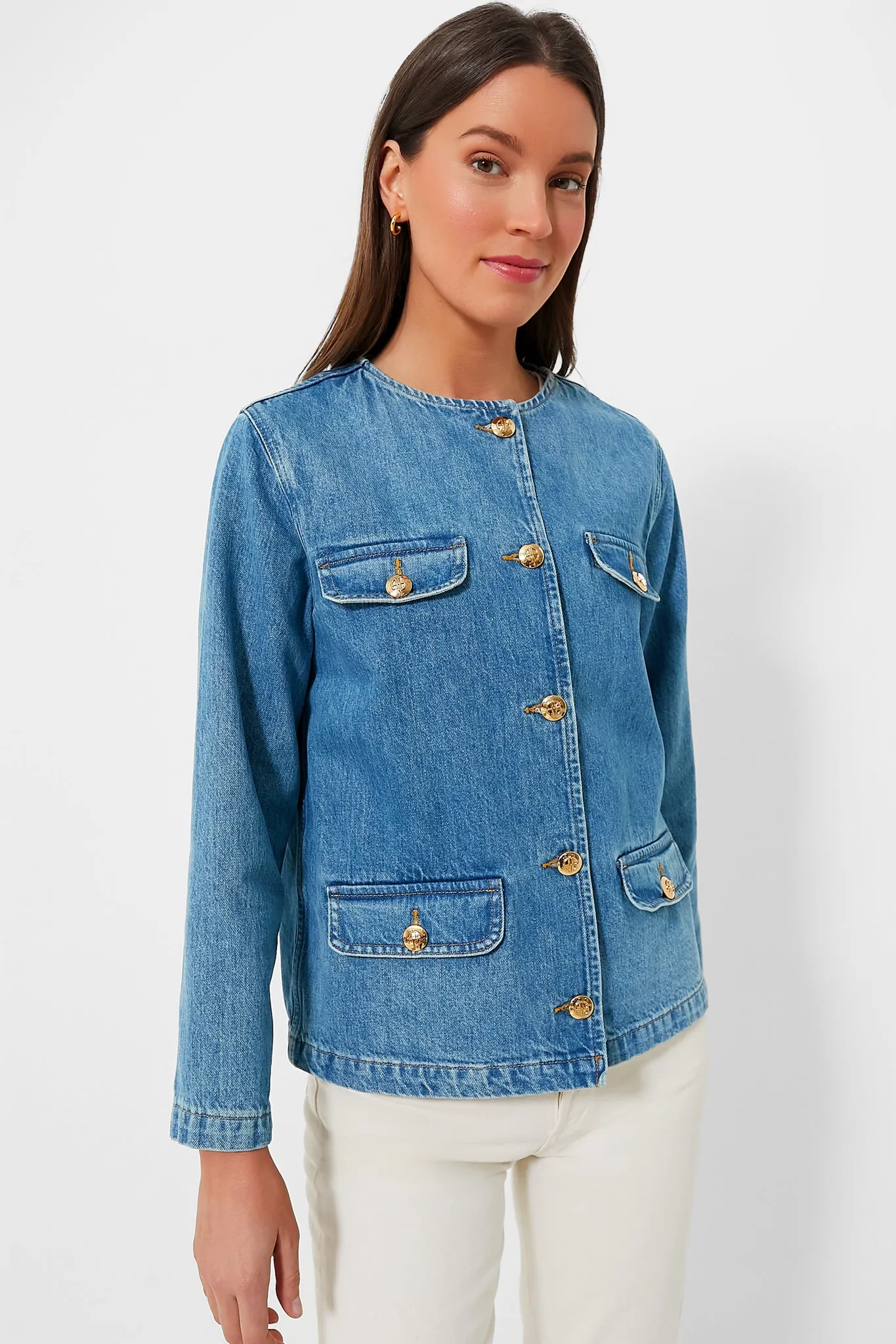 Washed Blue Janet Jacket