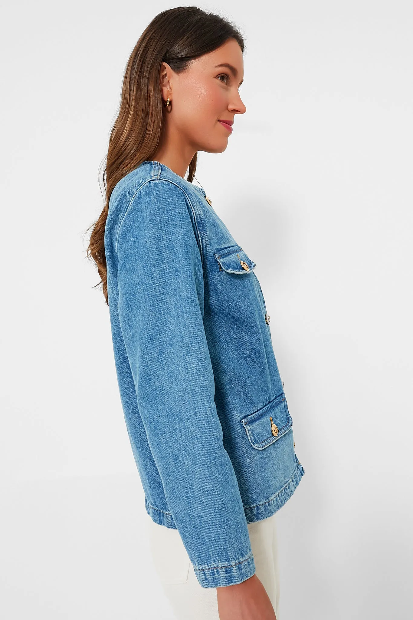 Washed Blue Janet Jacket