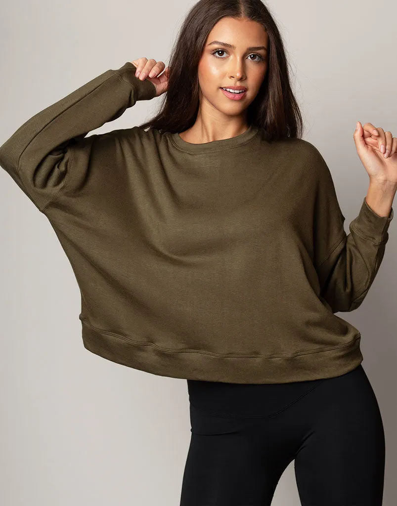 Weekend Pullover Olive