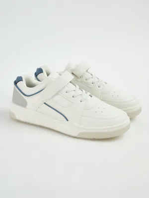 White Retro Cupsole Trainers | Kids | George at ASDA