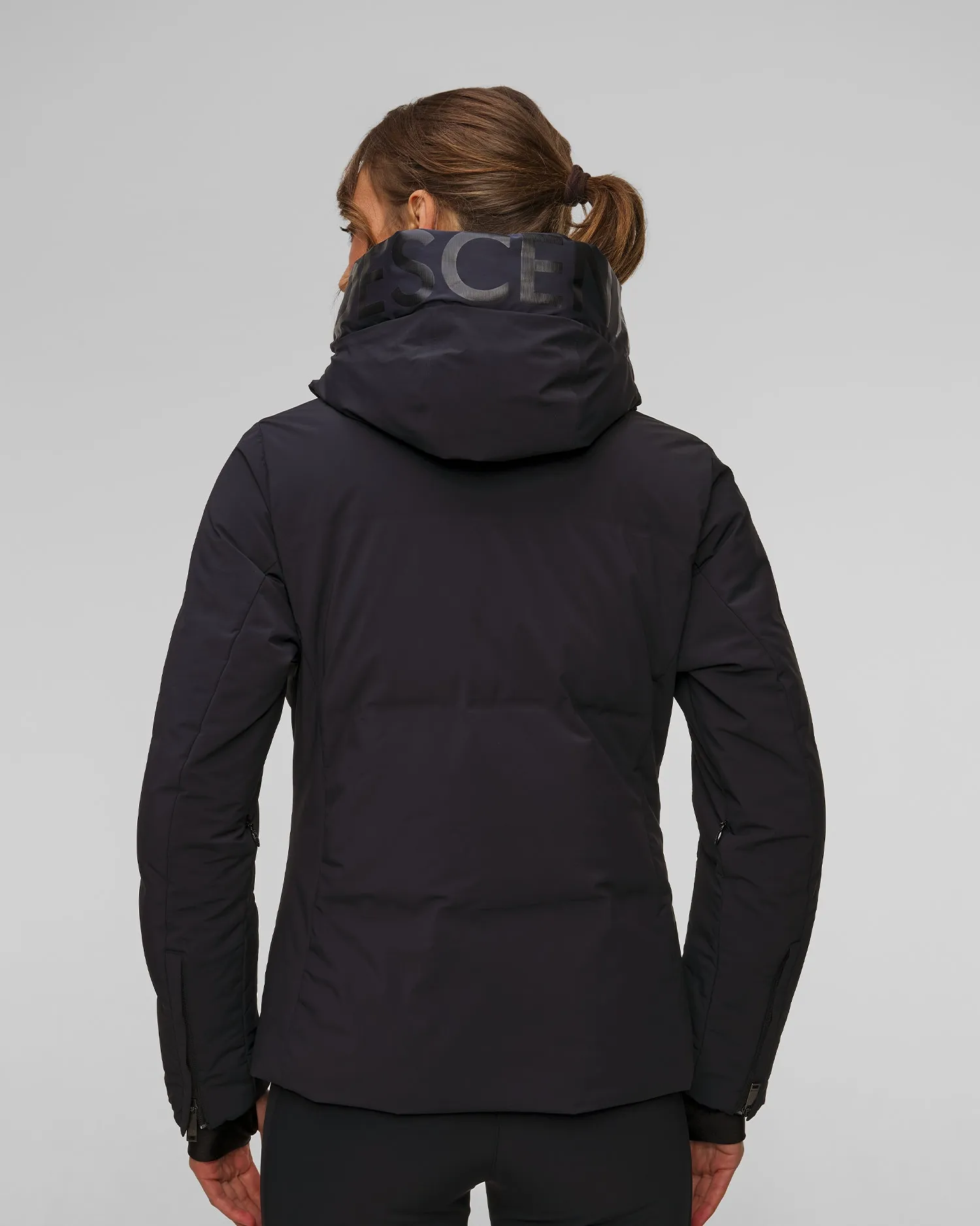 Women's hybrid ski jacket Descente Janie DWWYGK30-blk