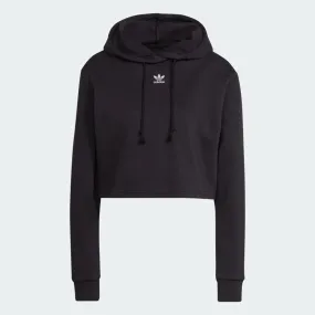 Women's adidas Originals Adicolor Essentials Crop Fleece Hoodie Black