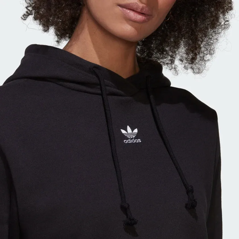 Women's adidas Originals Adicolor Essentials Crop Fleece Hoodie Black