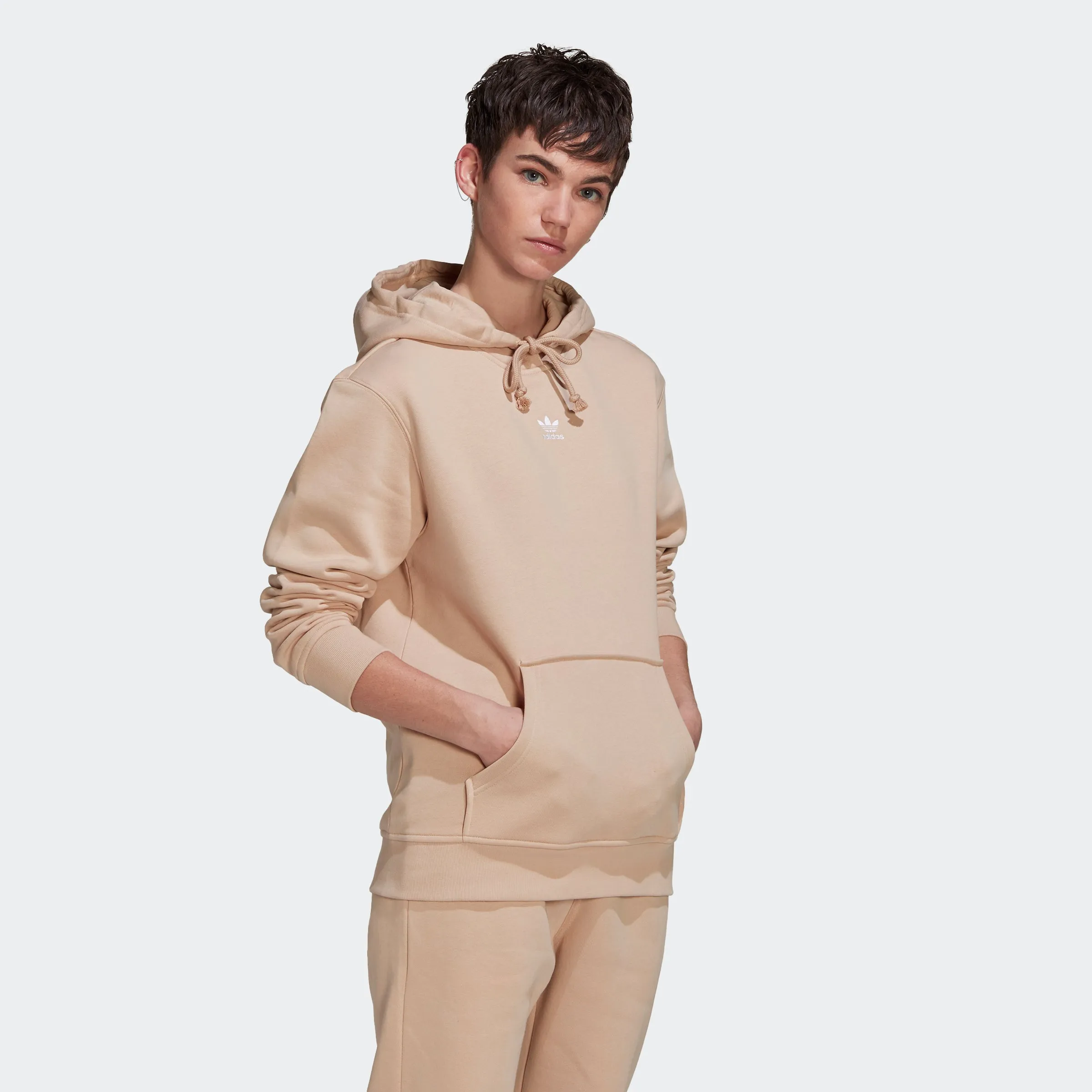 Women's adidas Originals Adicolor Essentials Fleece Hoodie Magic Beige