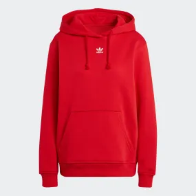 Women's adidas Originals Adicolor Essentials Fleece Hoodie Scarlet