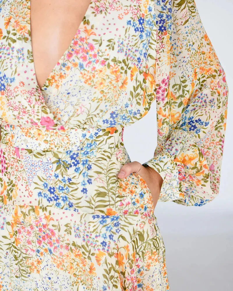 Zinnia Wrap Dress